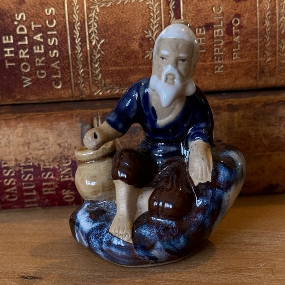 Vintage Shiwan Pottery Mudman - Picture 5 of 16